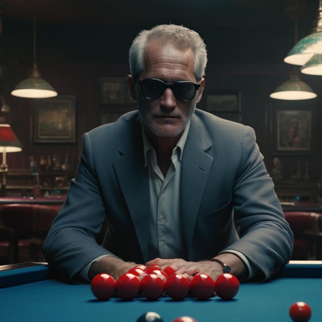 Paul Newman in The Hustler