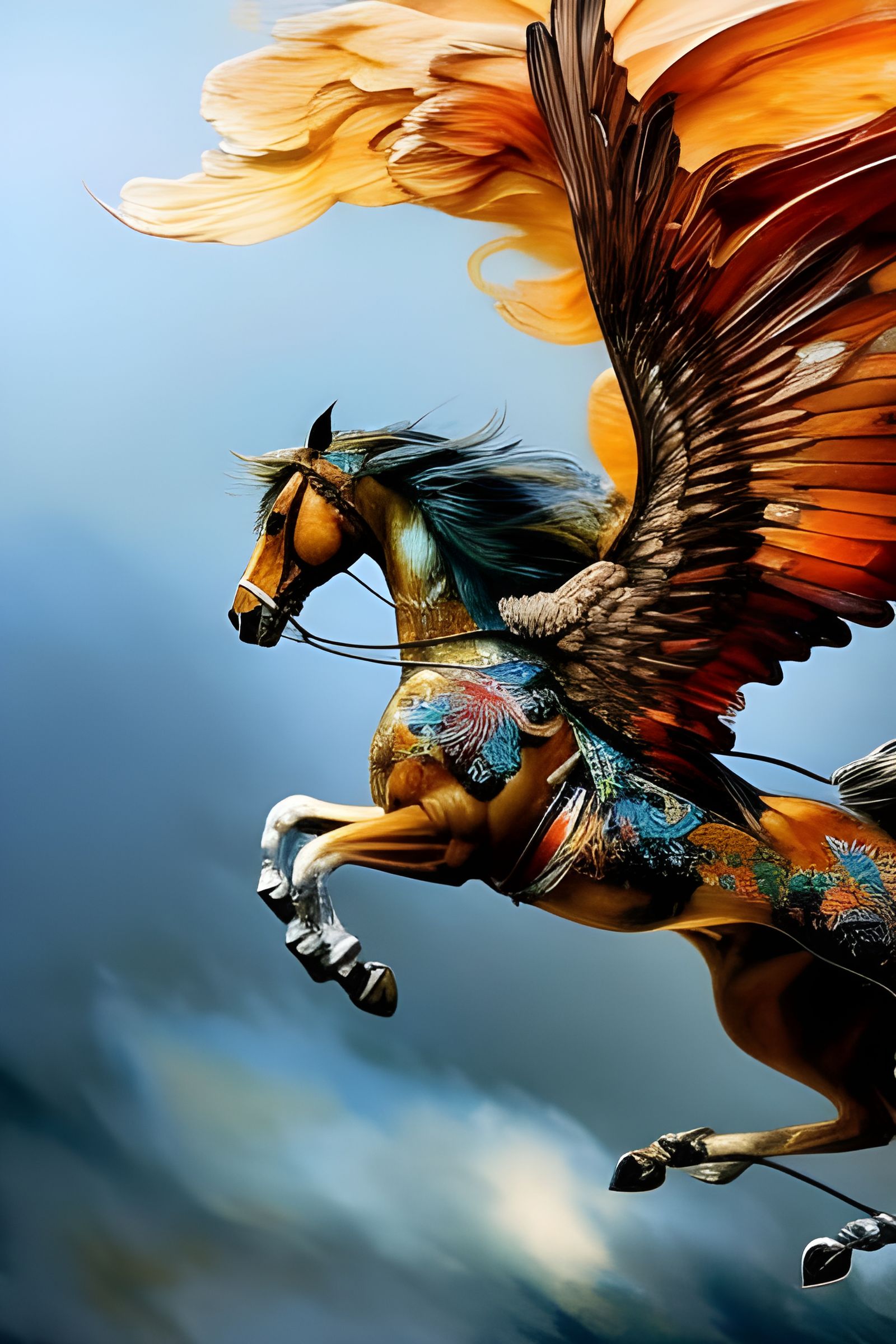 Pegasus, but replace the P with an M