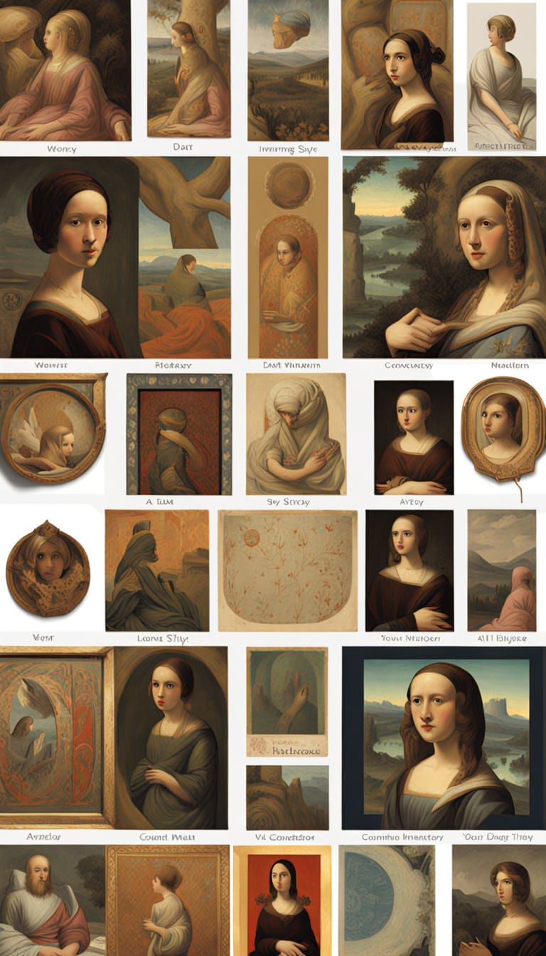 AI Artistry Explores Diverse Styles and Techniques