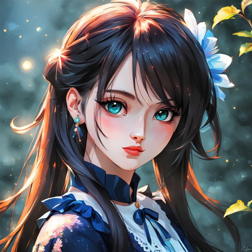 Pretty Girl Generated by AI