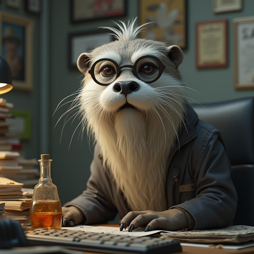 Wisdom of Steve the River Otter: A Corporate Cubicle Fantasy