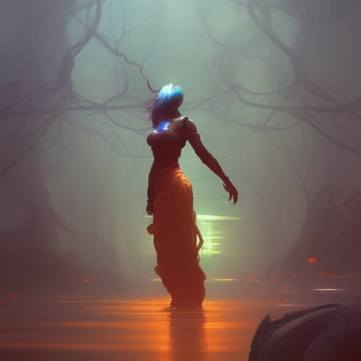 Mental Health Illustration in Unreal Engine 5