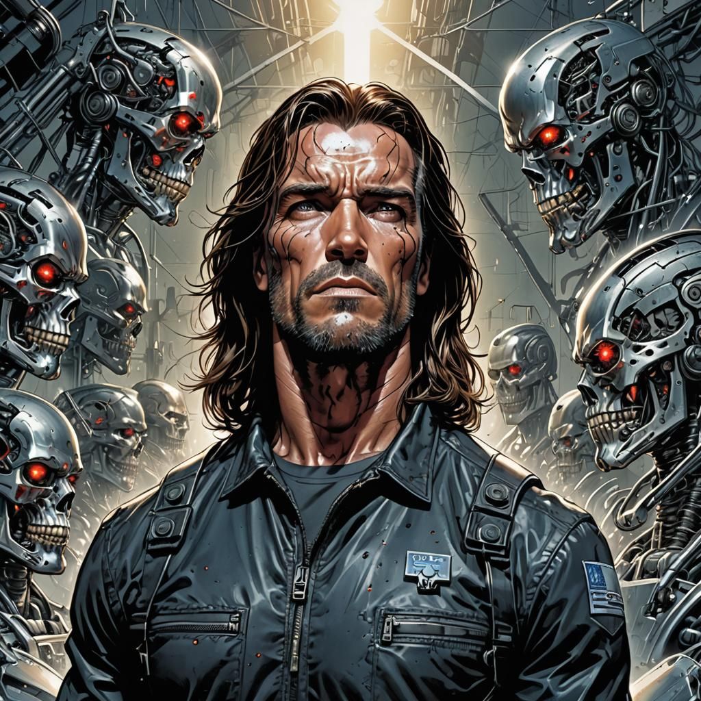 Terminator Comic Book Art: Mark Brooks and Dan Mumford Style