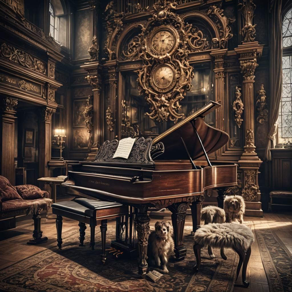 Self-Playing Piano in Hyperrealistic Detail