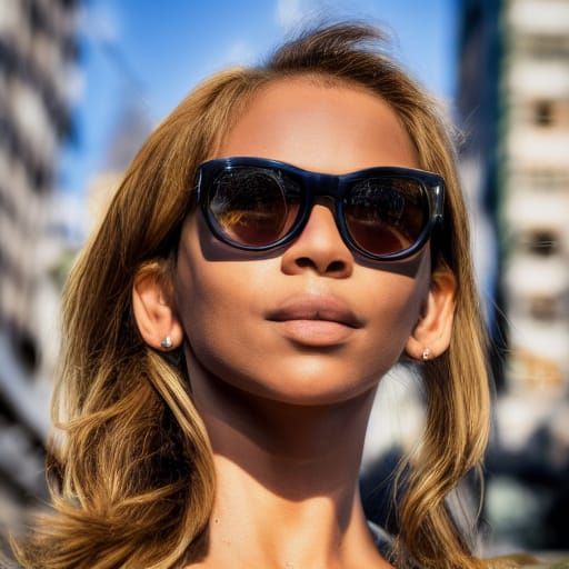 Detailed Portrait of Sünja Kristina in 8K Resolution