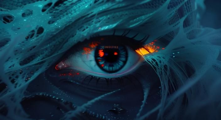 Eerie Eye Emerges from Ocean Depths