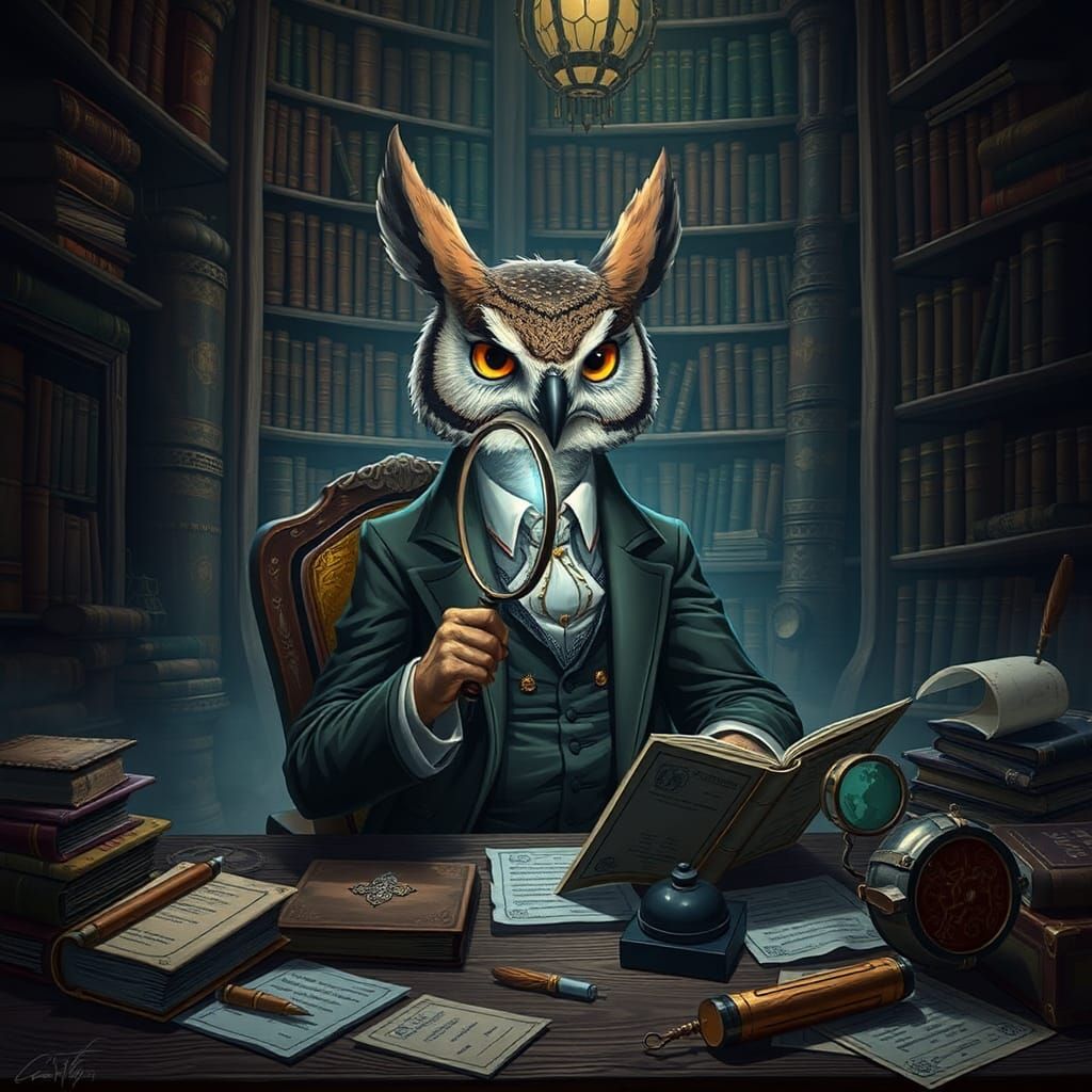 Sir Owlin Tabaxi Da Kine by Madam Lu '24