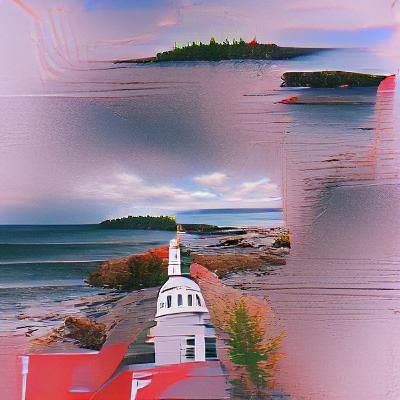 AI Image of Maine