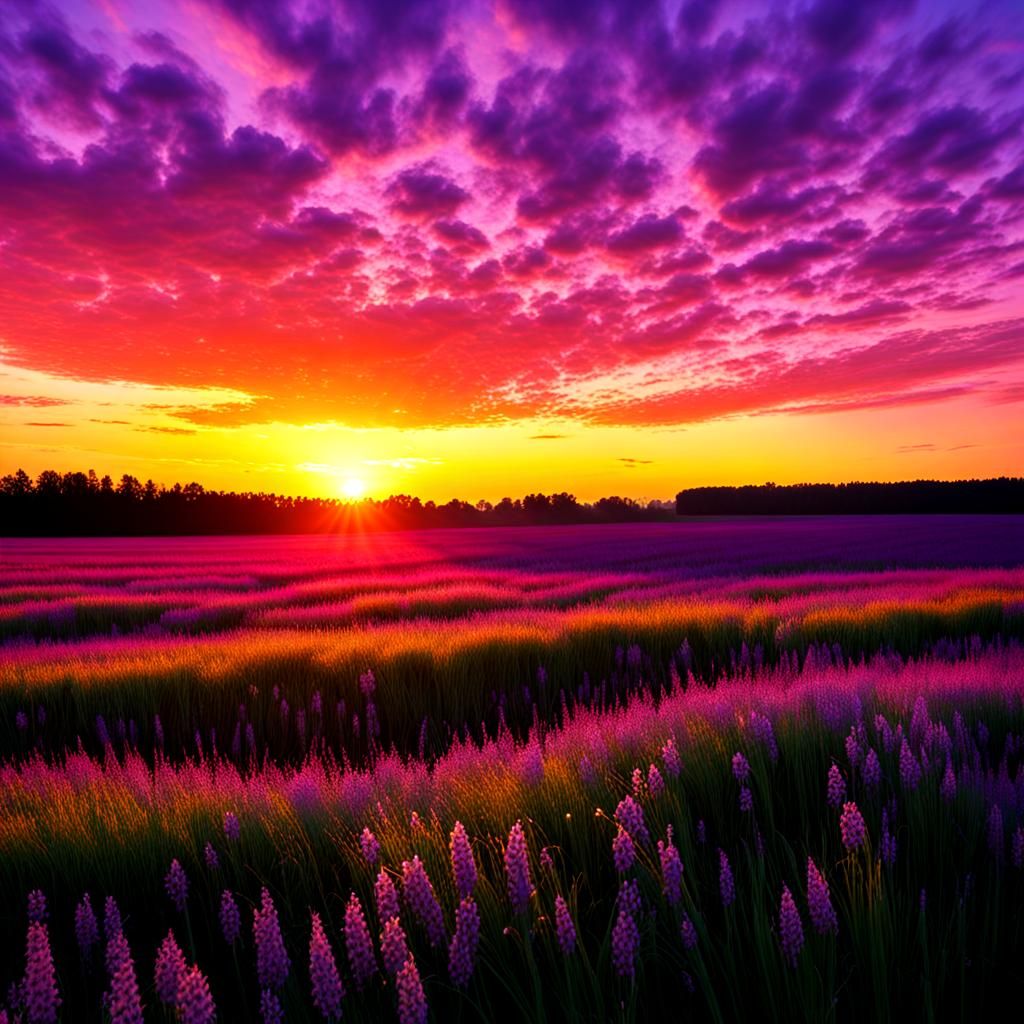 Futuristic Cloud City with Storm and Golden Planet