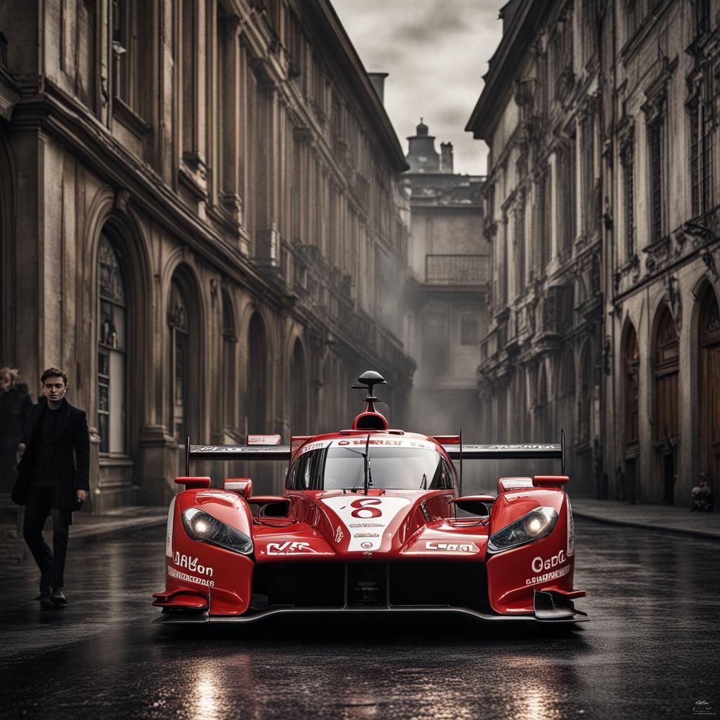 Hyperrealistic Portrait of Charles Leclerc in High Definitio...