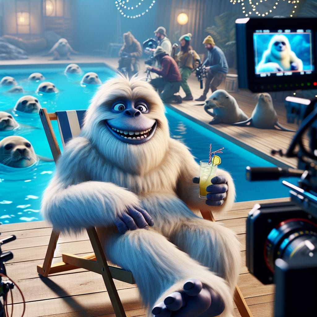 Yeti Directs a Seal Documentary in 3D Animation