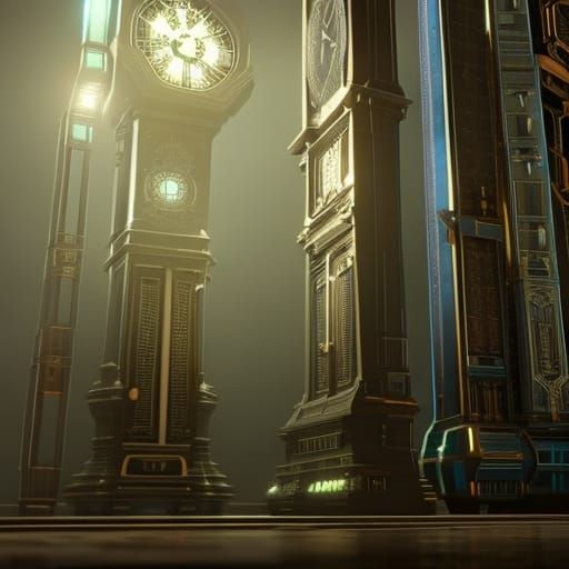 Clock outlet