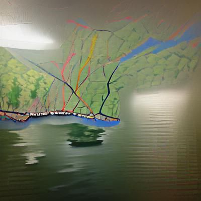 Metro Train on Hudson Line Scenic Route
