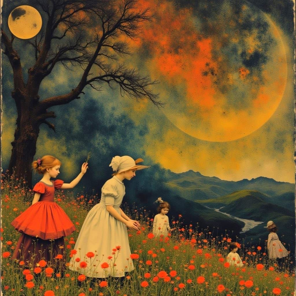 Whimsical Baroque Creatures in Dreamlike Style