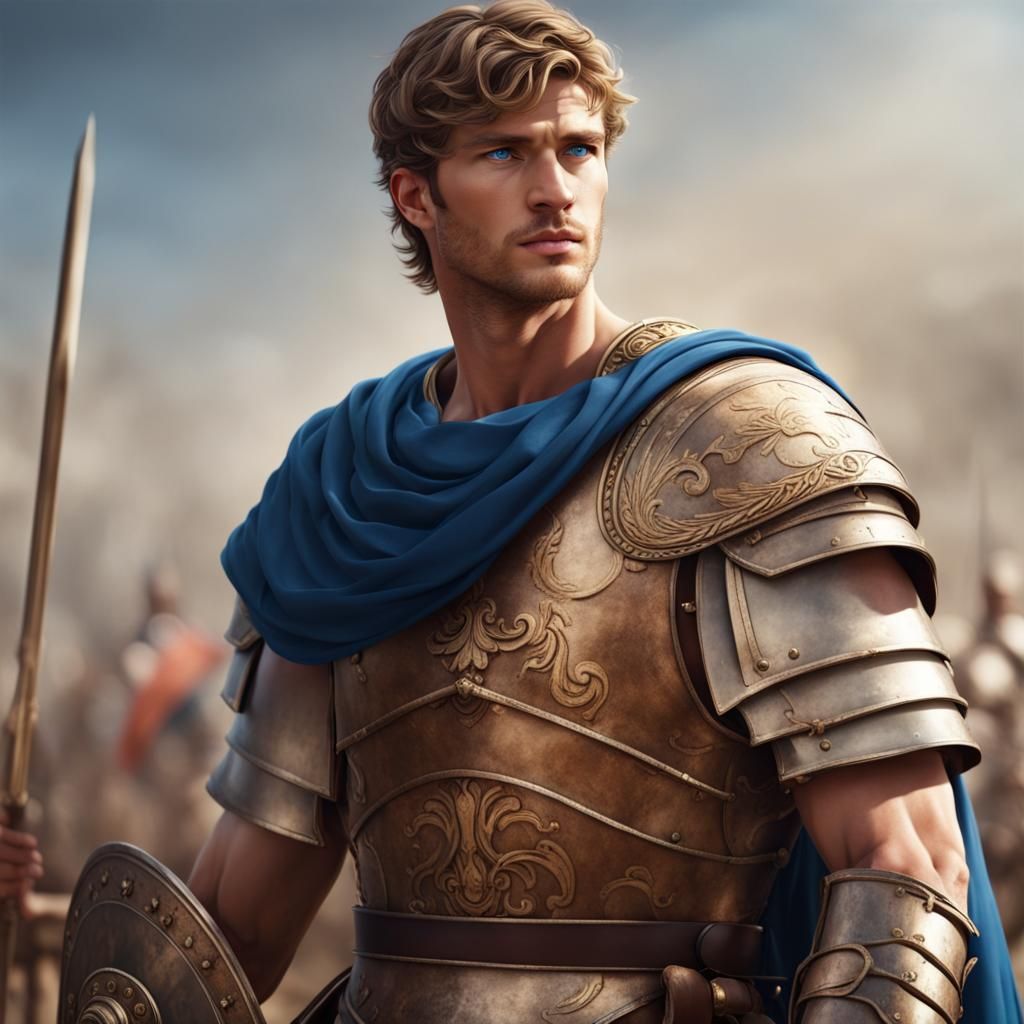 Roman General on Battlefield