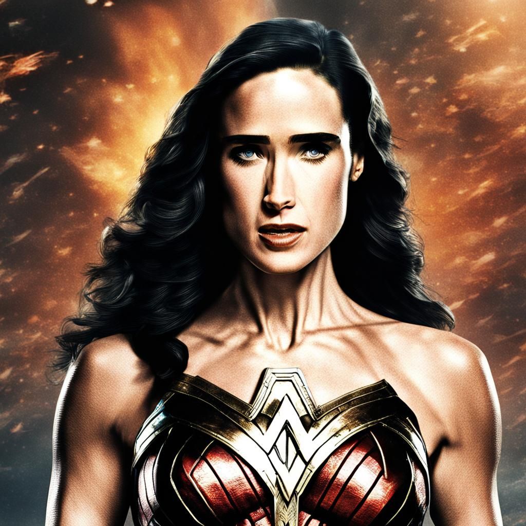 Jennifer Connelly as Wonder Woman in 4K