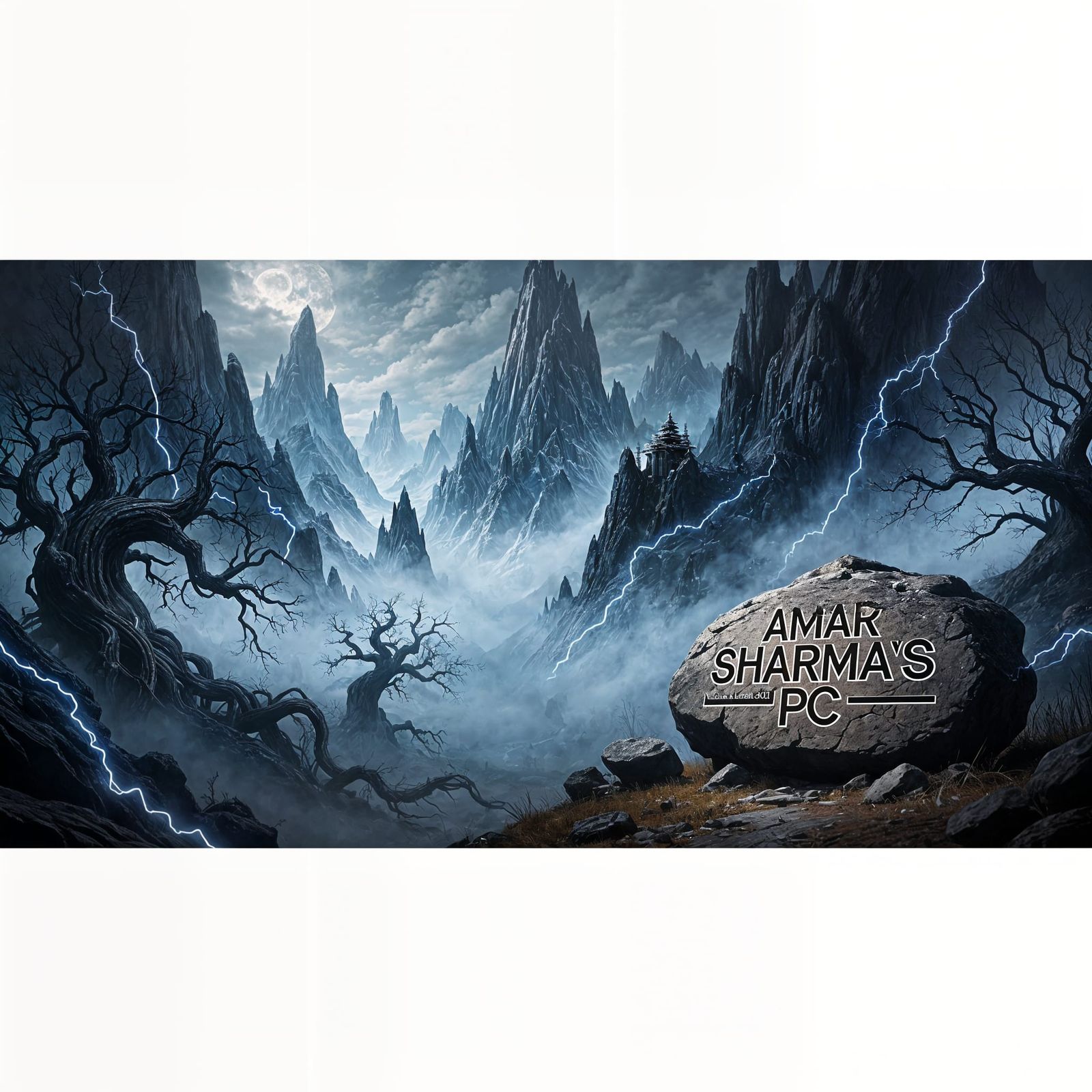 Dark Desktop Wallpaper for Amar Sharma's PC