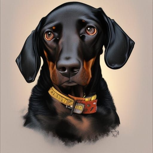 The magic of a french weiner dog