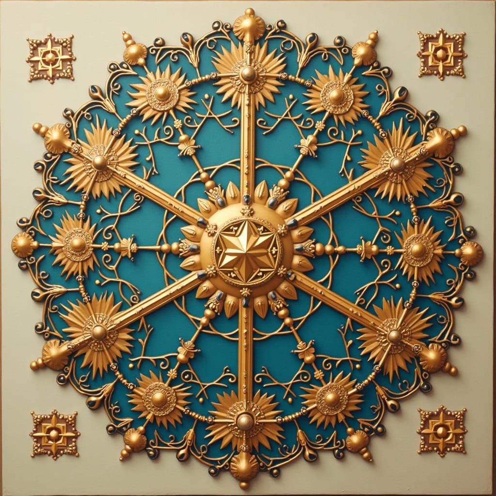 Renaissance-Style Depiction of Divine Intervention