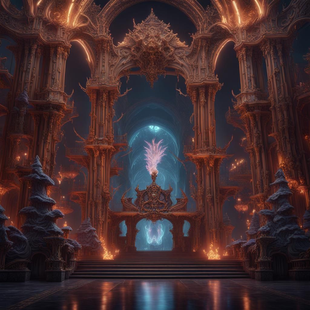 Fantastical Electric Opera Concept Art