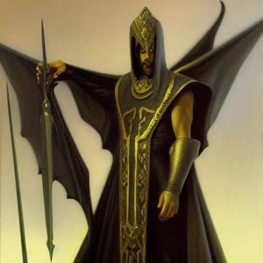 Nergal: Oil Painting of the Underworld God