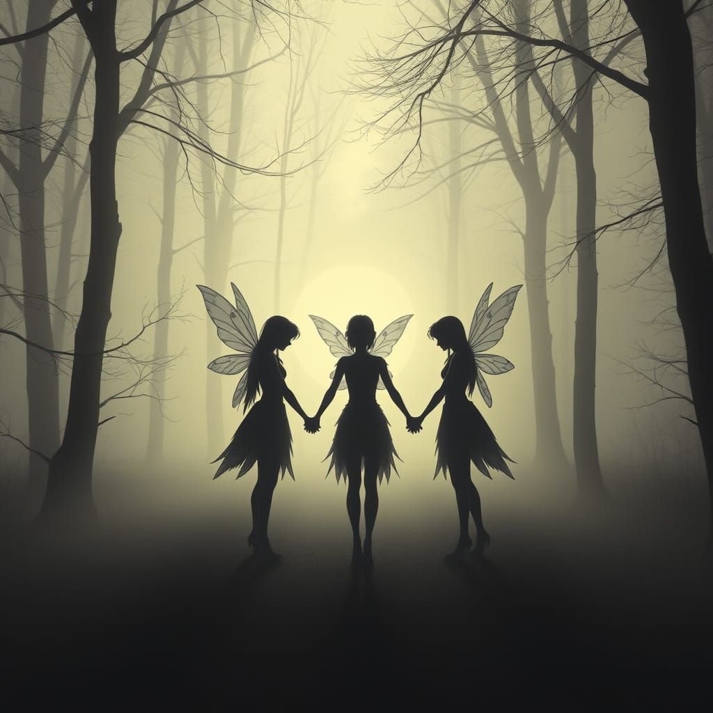 Monochromatic Fairies in a Foggy Forest