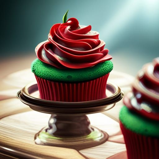Cupcakes at the Club: Detailed Matte Painting