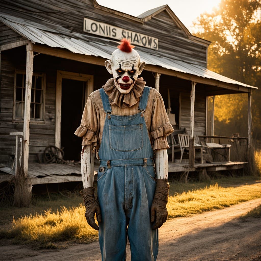 Southern Gothic Haunting in Golden Hour