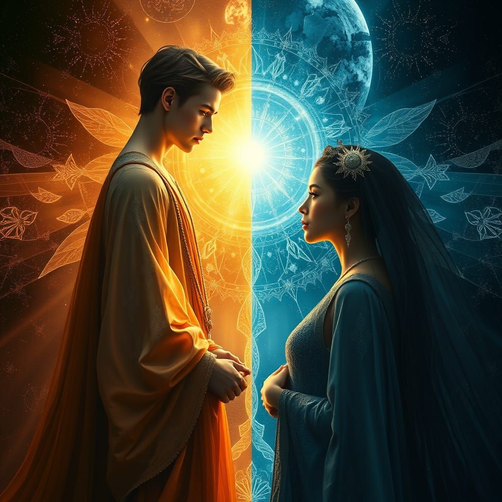 Cosmic Lovers Separated by the Void