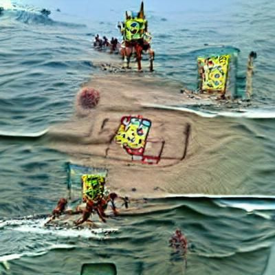 Spongebob Squarepants AI Image