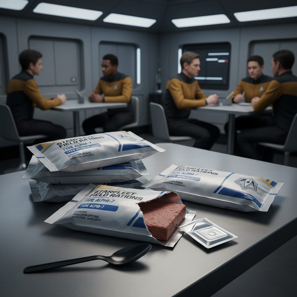 Star Trek Military Rations MRE Packs