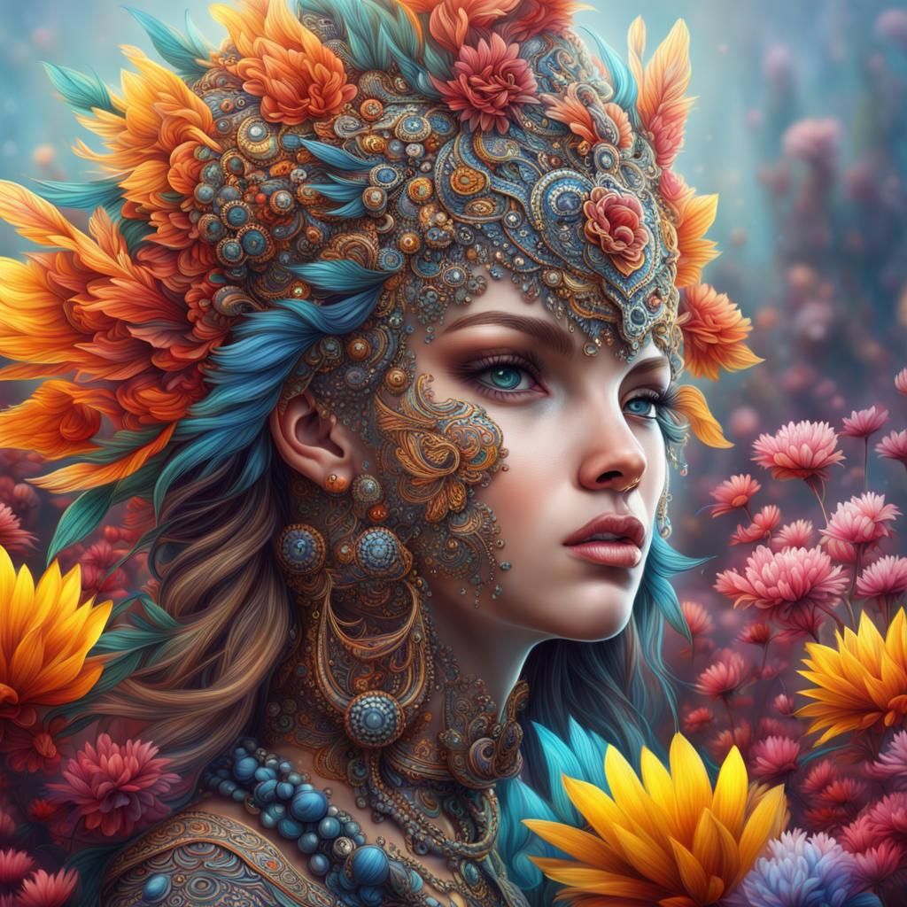 Stunning 8K Resolution Colorful Detailed Image