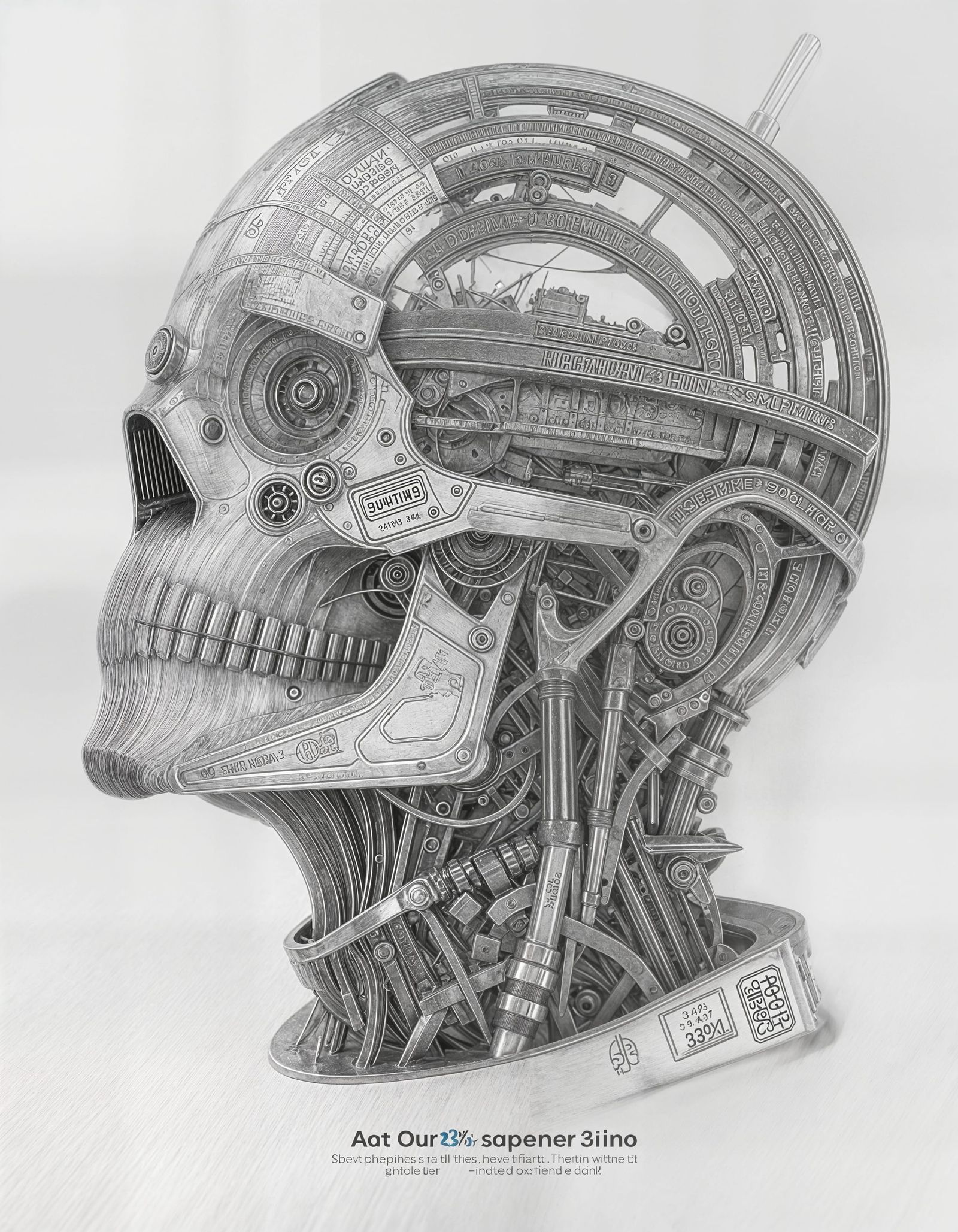 And that's when we made it show us the future, the actual, d...