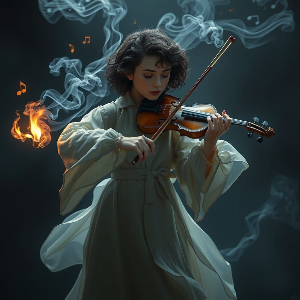 A violinist