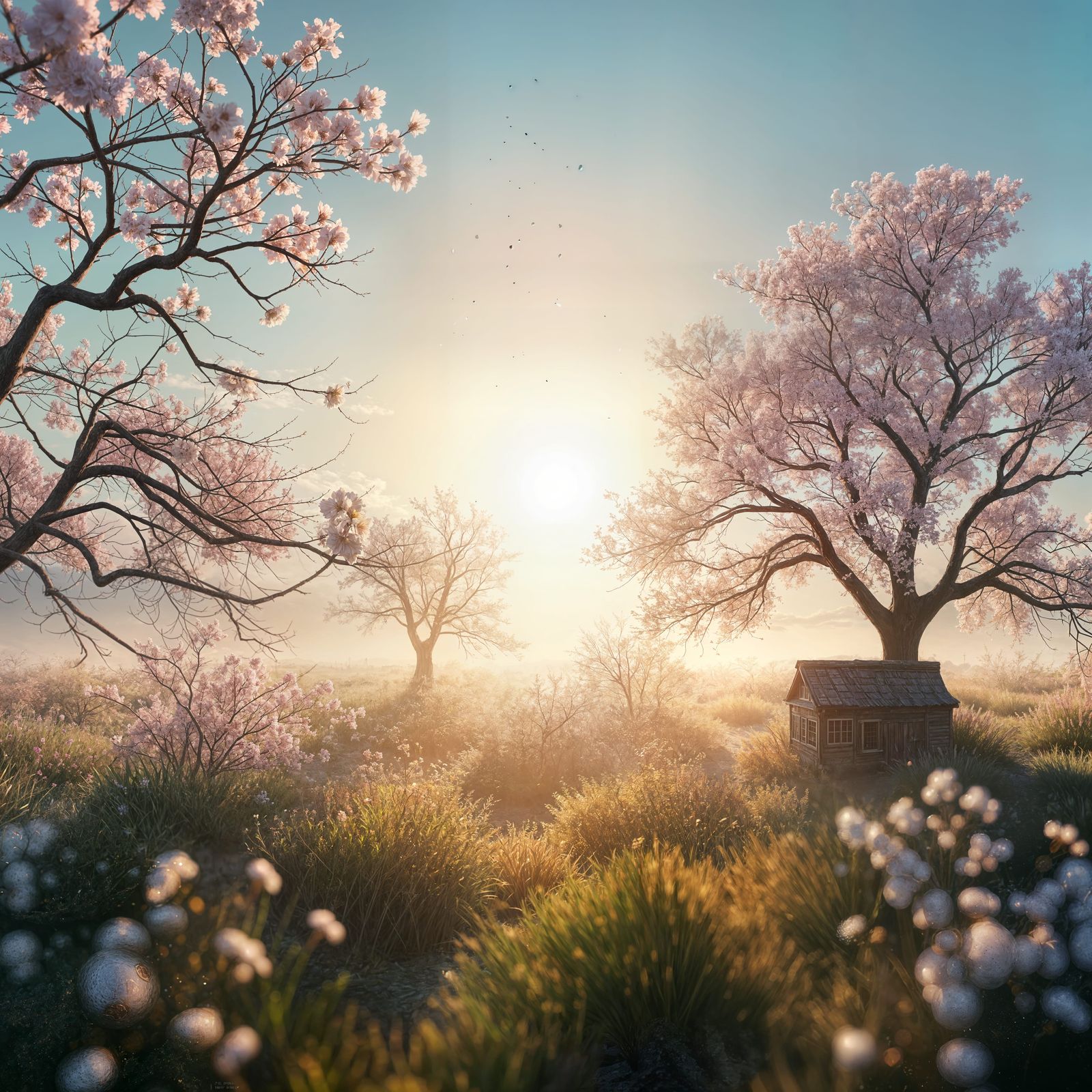 Breathtaking Anime-Inspired Scene Radiates Morning Light in ...