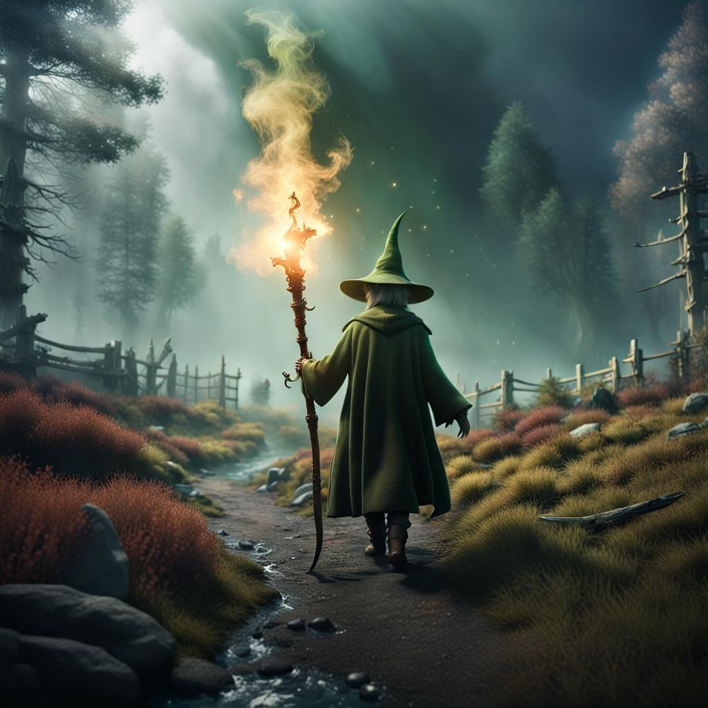 Snufkin vs Odin in Smoky Space Battle