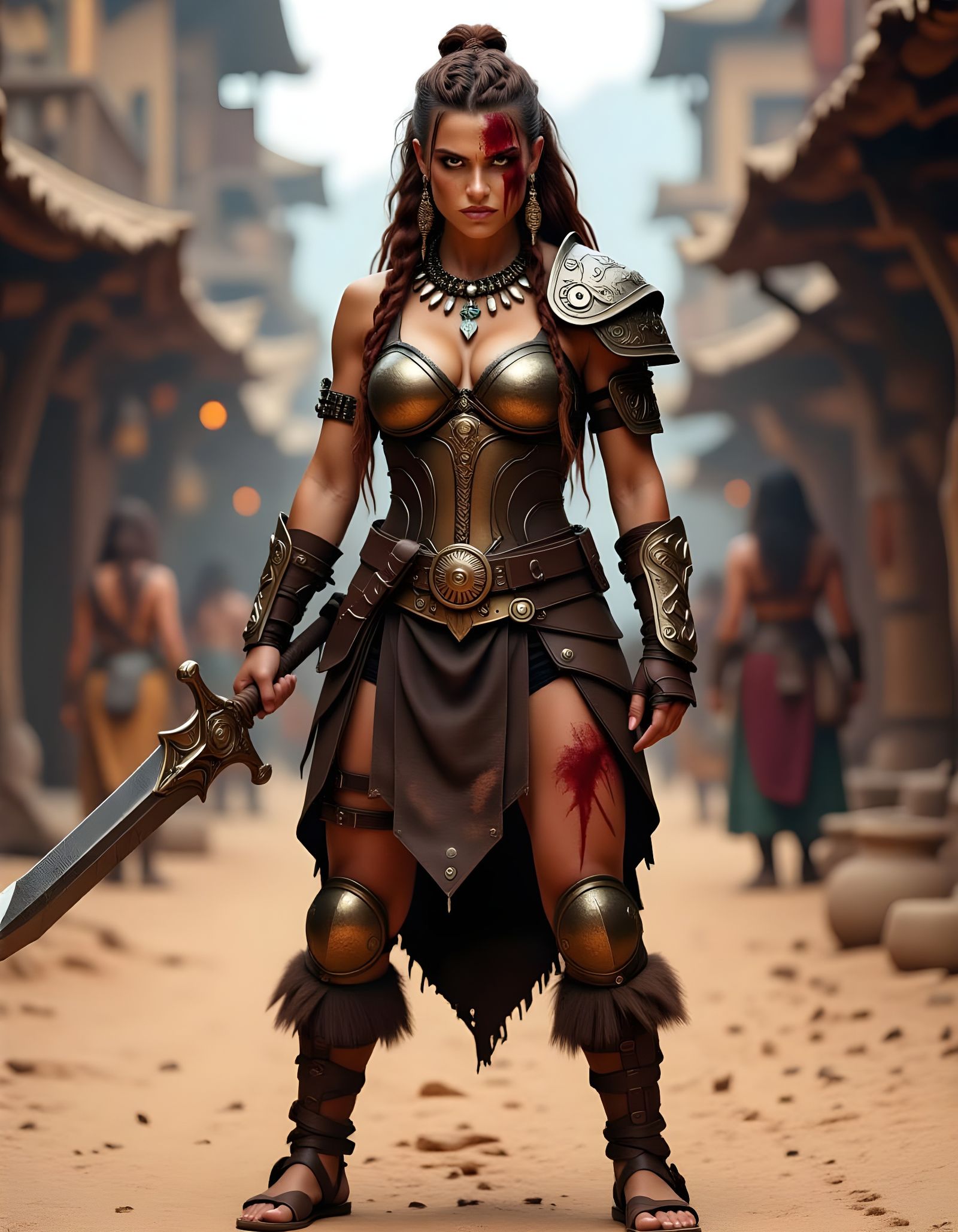 She doesn't mess around....