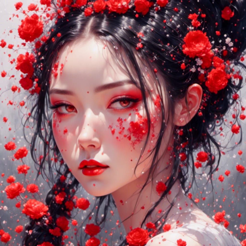 Stunning Beauty Portrait in Soft Focus