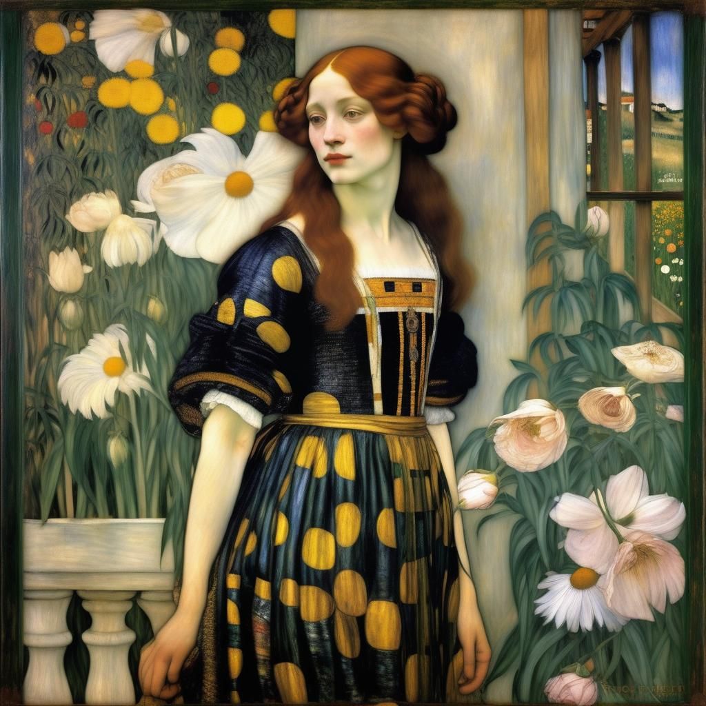 AI Image Inspired by Art Masters