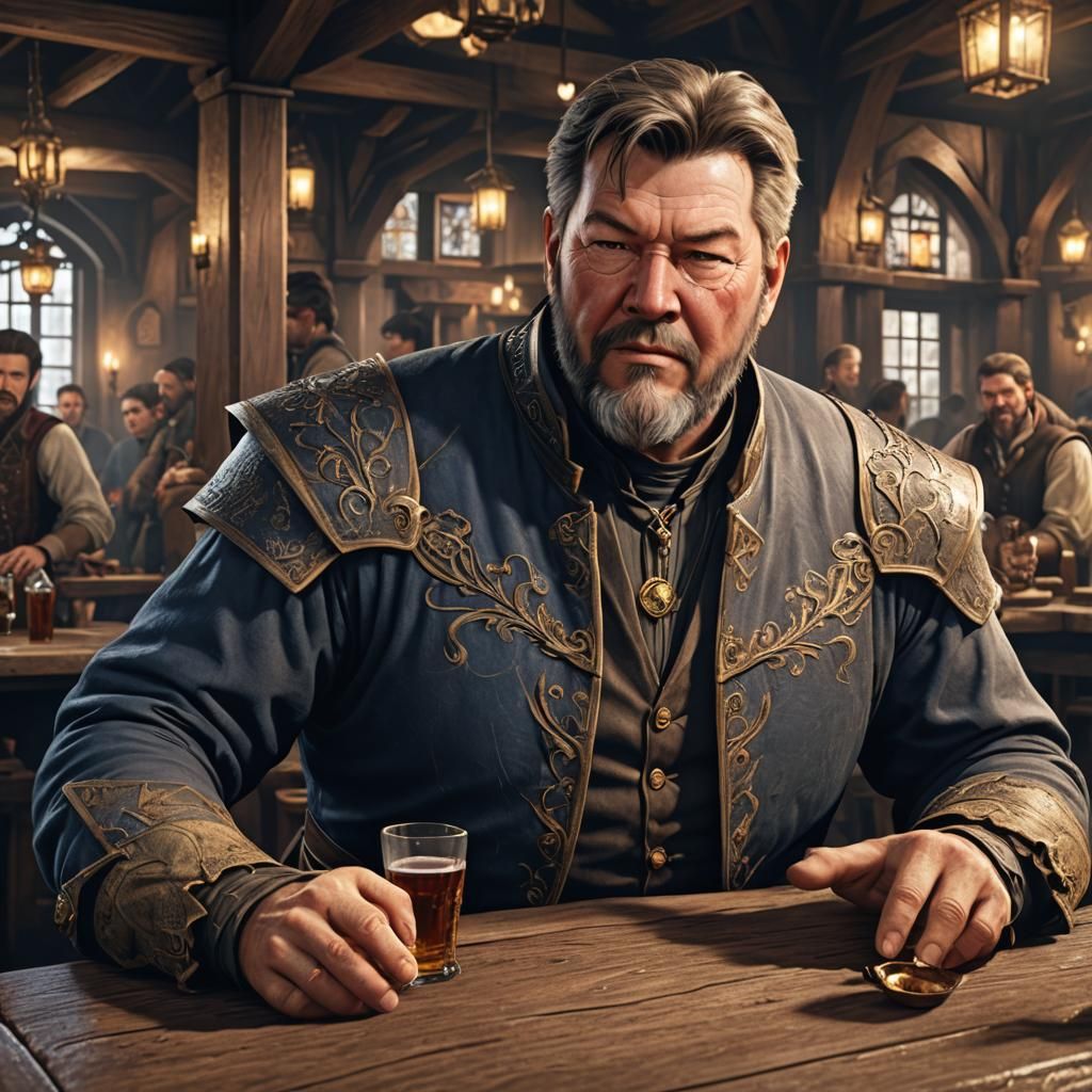 Jonathan Frakes as Fantasy Tavern NPC