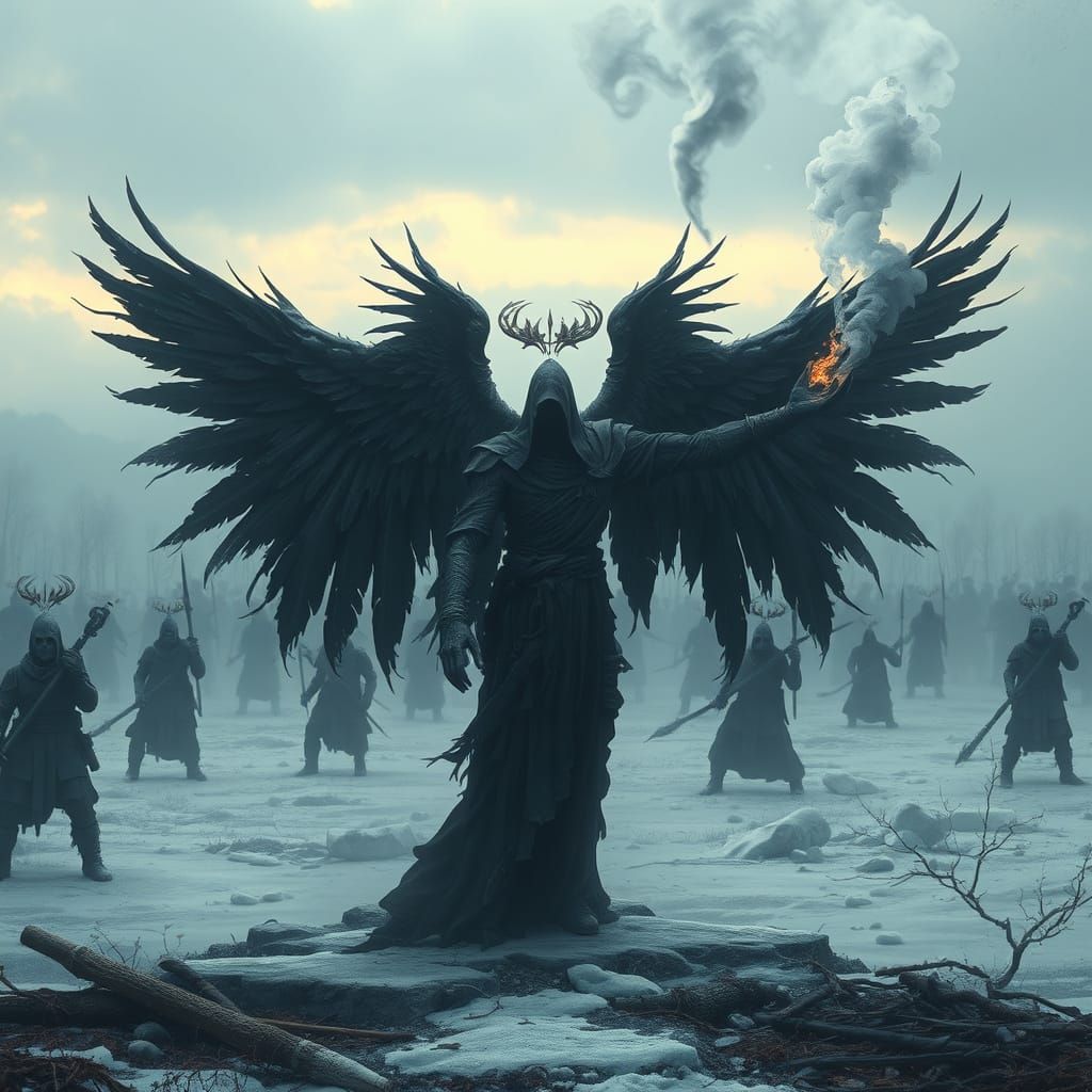 Ethereal Angel of Desolate War