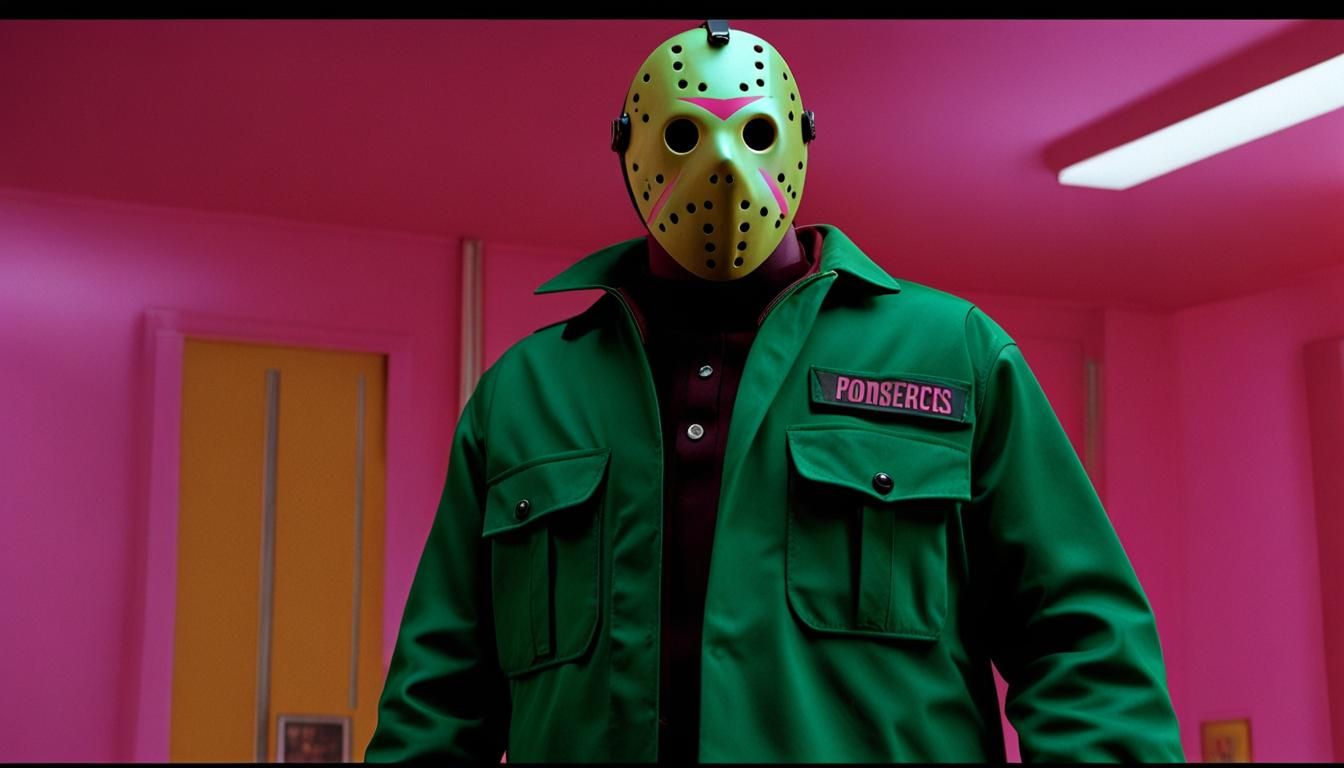 Jason Voorhees in Wes Anderson's Friday the 13th