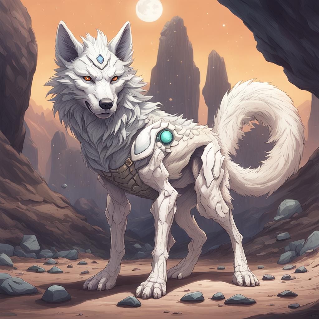 Wolf Pup Explores Alien Exoplanet: Speculative Evolution