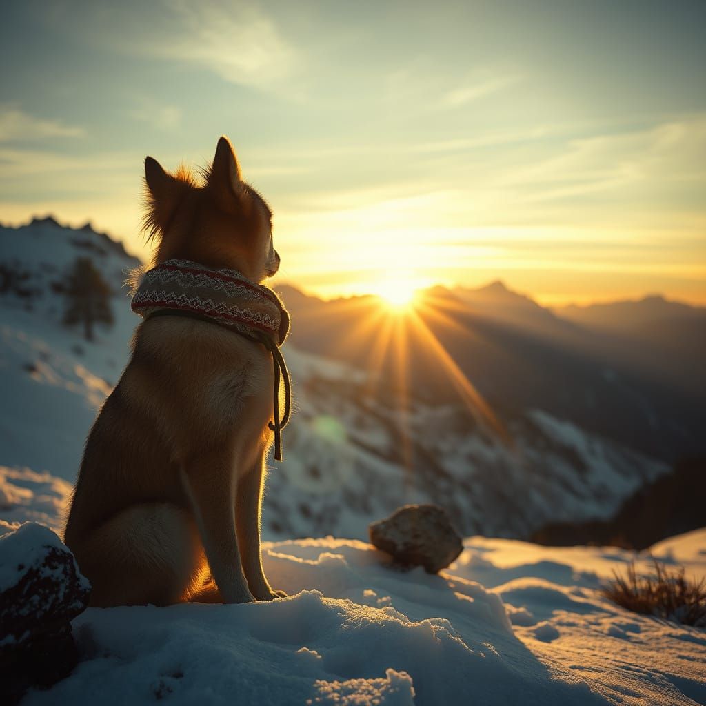 Surreal Winter Goddess Fights to Save Endangered Creatures i...