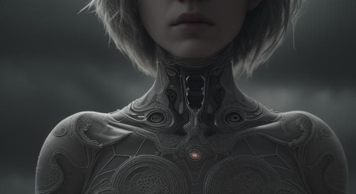 AI Asks Humans a Question: Hyperrealistic Render