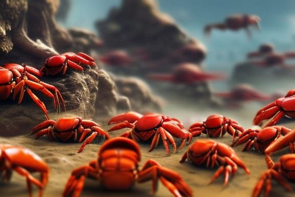 The great red crab migration