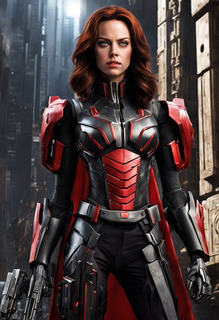 Kaya Scodelario as Cybertronian Agent Blackarachnia