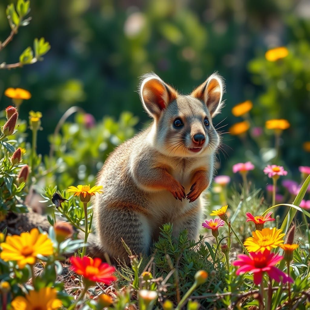 Quokka in Western Australian Paradise