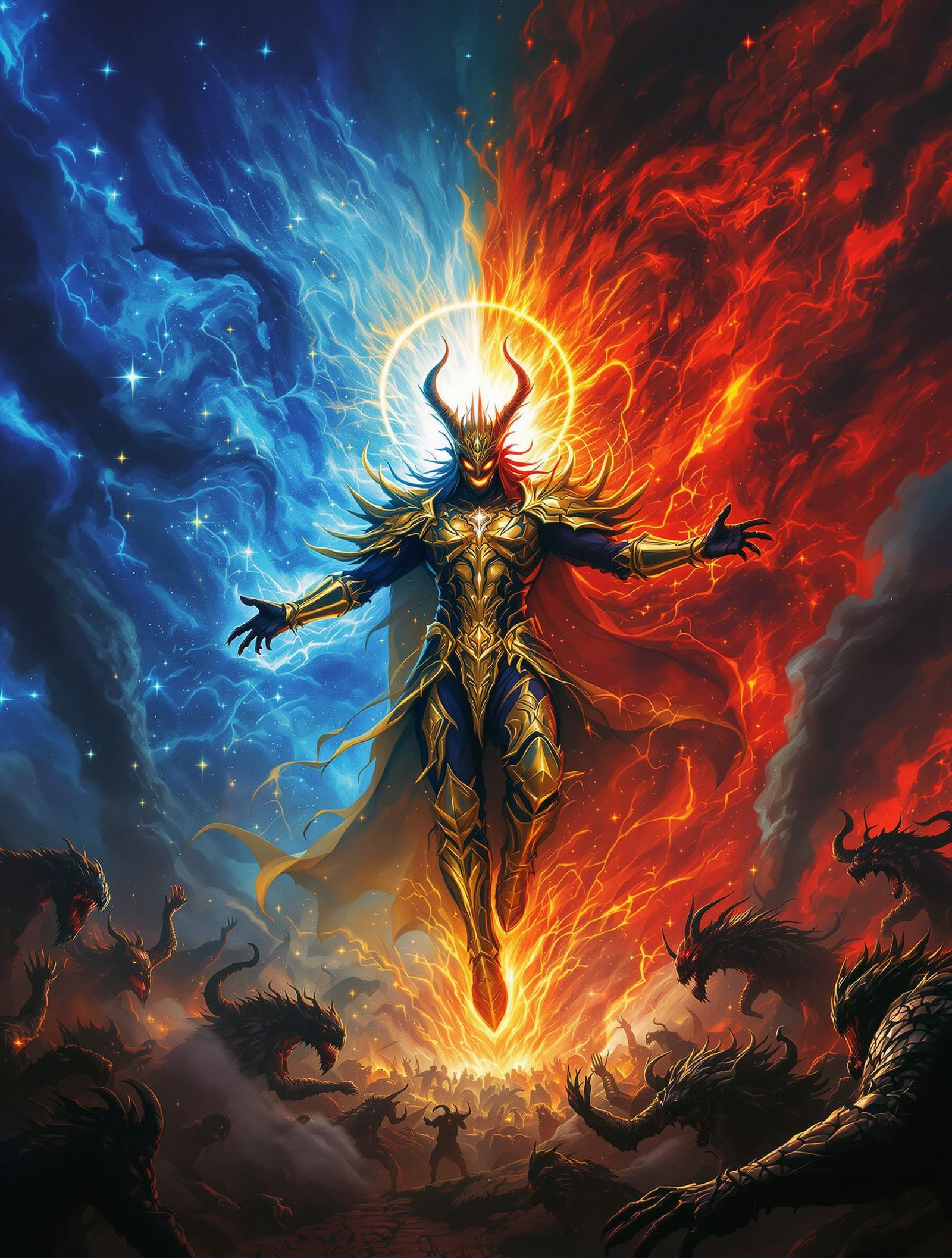 Jinn King Reborn in Cosmic Battle