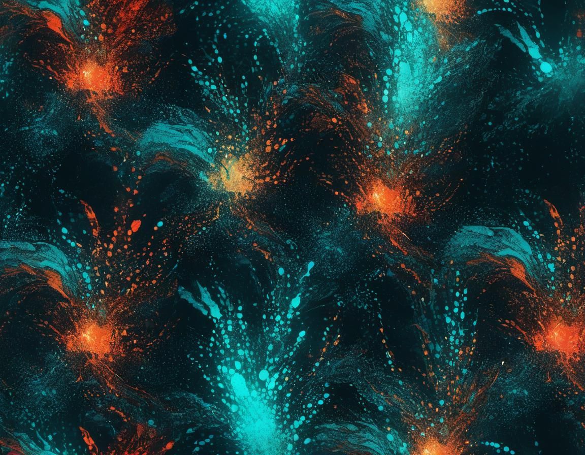 Ethereal Abstract Portrait of Jane Jay in Retro Style